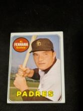 1969 Topps Baseball #452 Al Ferrara