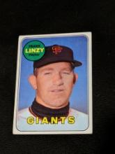 1969 Topps #345 Frank Linzy Vintage San Francisco Giants Baseball Card