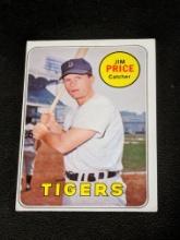 Vintage 1969 Topps #472 Jim Price Detroit Tigers Vintage Baseball Card