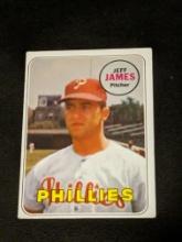 1969 Topps #477 Jeff James Philadelphia Phillies Vintage Baseball Card