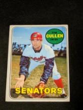 1969 Topps Tim Cullen #586 Washington Senators Vintage MLB Baseball Card
