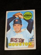1969 Topps #594 Dooley Womack Vintage Houston Astros Baseball Card