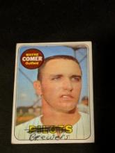 #346 1969 Topps Wayne Comer RC Vintage Seattle Pilots Baseball Card