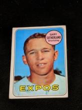 1969 Topps #326 Gary Sutherland Vintage Montreal Expos Baseball Card