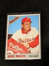 1966 Topps Gene Mauch #411 Philadelphia Phillies Vintage Baseball