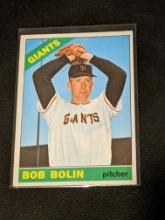 1966 Topps Baseball #61 Bob Bolin San Francisco Giants Vintage