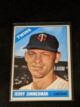 1966 Topps #73 Jerry Zimmerman Minnesota Twins Vintage Baseball Card