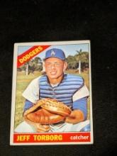 1966 Topps Baseball #257 Jeff Torborg Los Angeles Dodgers Vintage