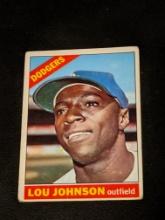 1966 Topps Baseball #13 Lou Johnson Los Angeles Dodgers Vintage