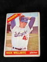 1966 TOPPS #171 NICK WILLHITE-LOS ANGELES DODGERS-PITCHER