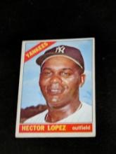 1966 Topps Hector Lopez New York Yankees Vintage Baseball Card #177