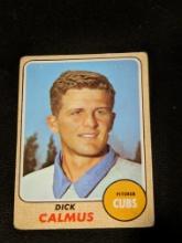 1968 Topps #427 Dick Calmus Chicago Cubs Vintage Baseball Card