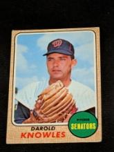 Darold Knowles 1968 Topps High Number #483 MLB Washington Senators Vintage Card