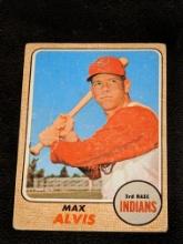 1968 Topps Baseball #340 Max Alvis
