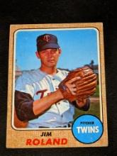 Vintage 1968 Topps Baseball #276 Jim Roland