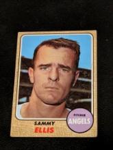 1968 Topps #453 Sammy Ellis California Angels Vintage Baseball Card