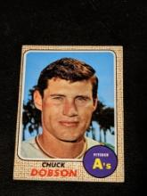 1968 Topps Baseball #62 Chuck Dobson