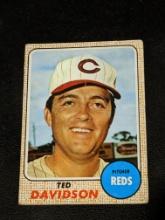 1968 Topps Baseball #48 Ted Davidson