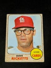 1968 Topps Baseball #46 Dave Ricketts