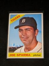 JOE SPARMA 1966 Vintage Topps Baseball card #267 DETROIT TIGERS
