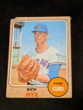 1968 Topps Baseball#339 Rich Nye Chicago Cubs Original Vintage