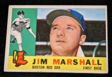 1960 Topps Baseball #267 Jim Marshall Boston Red Sox Vintage Original