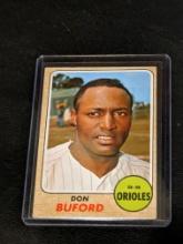 Don Buford Baltimore Orioles 1968 Topps Vintage - #194 - Baseball Card