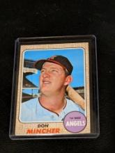 1968 Topps Baseball #75 Don Mincher