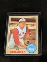 1968 Topps Baseball #425 Jim Maloney