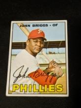 1967 Topps Vintage #268 John Briggs Philadelphia Phillies Baseball Card