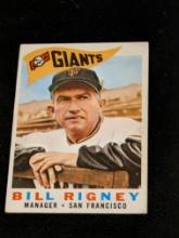 1960 Topps Baseball #225 Bill Rigney