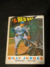 1960 Topps Baseball #220 Bill Jurges