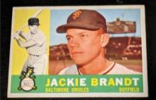 1960 Topps Baseball #53 Jackie Brandt
