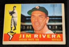 1960 Topps #116 Jim Rivera Vintage Chicago White Sox Baseball Card