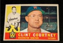 1960 Topps #344 Clint Courtney Vintage Baseball Card