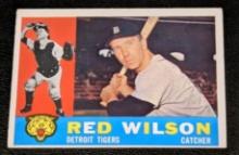 1960 Topps Set-Break #379 Red Wilson Vintage Baseball Card