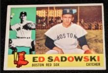 1960 Topps Ed Sadowski Boston Red Sox Vintage Baseball Card #403