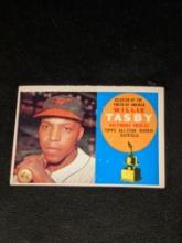 1960 Topps Baseball #322 Willie Tasby Baltimore Orioles Vintage