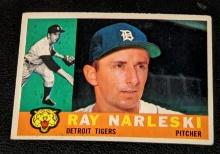 1960 Topps #161 Ray Narleski Vintage Detroit Tigers Baseball Card