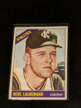 1966 Topps Baseball #157 Rene Lachemann