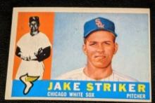 1960 Topps Jake Striker Chicago White Sox Vintage Baseball Card #169