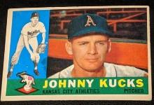 1960 Topps #177 Johnny Kucks Vintage Kansas City Athletics Baseball Card