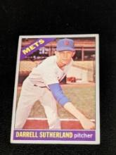 1966 Topps Darrell Sutherland New York Mets Vintage Baseball Card #191