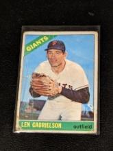 VINTAGE 1966 TOPPS LEN GABRIELSON #395 SAN FRANCISCO GIANTS