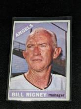 1966 Topps Bill Rigney Manager #249 California Angels Vintage Baseball Card