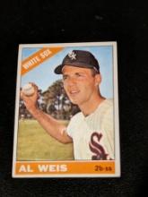 Chicago White Sox Al Weis 1966 Topps Card #66 VINTAGE
