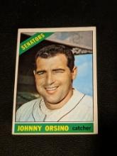 1966 Topps Baseball #77 Johnny Orsino Washington Senators Vintage