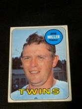 1969 Topps #403 Bob Miller Vintage Minnesota Twins Baseball Card