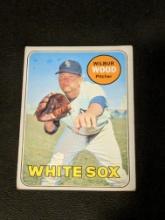 1969 Topps #123 Wilbur Wood Vintage Chicago White Sox Baseball Card