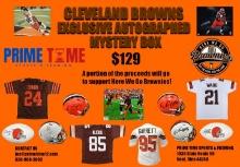Cleveland Browns Exclusive Autographed Mystery Box